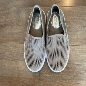 Michael Kors gray weave sneakers - size 8